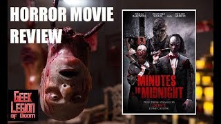 MINUTES TO MIDNIGHT  2018 William Baldwin  Slasher Horror Movie Review