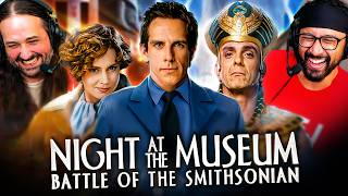 NIGHT AT THE MUSEUM BATTLE OF THE SMITHSONIAN 2009 MOVIE REACTION FIRST TIME WATCHING Review