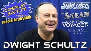 Dwight Schultz The ATeam Star Trek TNG  Interview