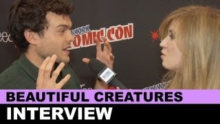 Beautiful Creatures Interview  Alden Ehrenreich Thomas Mann Zoey Deutch  Beyond The Trailer