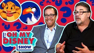 Don Hahn and Rob Minkoff Find Out Which Lion King Character They Are  Oh My Disney