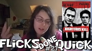 Righteous Kill 2008 Movie Review  Flicks Done Quick 27