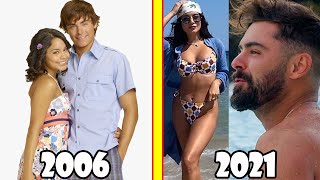 High School Musical Before and After 2021 The Movie Series High School Musical Cast Then and Now