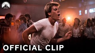 Footloose 1984  Line Dancing  Bar Fighting FULL SCENE  Paramount Movies