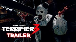 Terrifier 3 2024Uncut Theatrical Trailer Cinemas 11 October David Howard Thornton Lauren LaVera