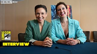 Dominique ProvostChalkley  Katherine Barrell Interview  Wynonna Earp Vengeance  SDCC 2024