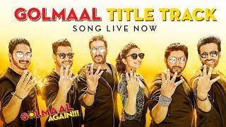 Golmaal Title Track Video  Ajay Devgn Parineeti  Arshad  Tusshar  Shreyas  Kunal  Tabu