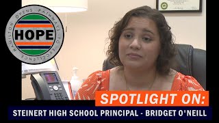 HOPE Video  Steinert Principal Bridget ONeill