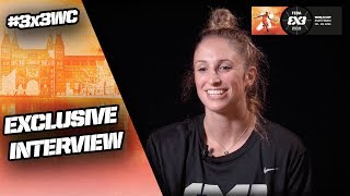 Rebecca Cole Australia sits down for an EXCLUSIVE Interview  FIBA 3x3 World Cup 2019