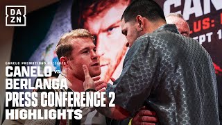 HIGHLIGHTS  Canelo Alvarez vs Edgar Berlanga Los Angeles Press Conference