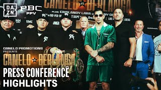 PRESS CONFERENCE HIGHLIGHTS  Canelo Alvarez vs Edgar Berlanga