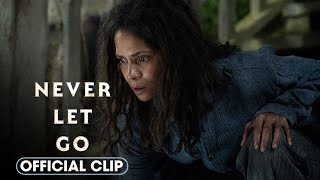 Never Let Go 2024 Official Clip Something in the Woods  Halle Berry