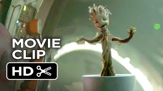 Guardians of the Galaxy Movie CLIP  Dancing Baby Groot 2014  Vin Diesel Movie HD