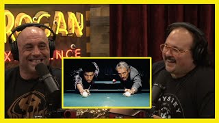 Joe Rogan Pool SKILLS of Tom Cruise  The Color of Money He LEARNT from the BEST  Stavro Halkias