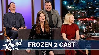 Frozen 2 Cast on Spoilers Songs Crazy Products  Frozen Phenom