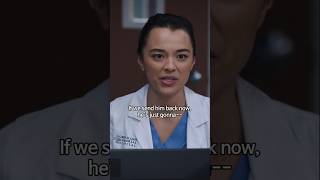 If we send him back now  Greys Anatomy S20 E06