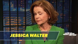 Jessica Walter Teaches Seth the Lucille Bluth Wink