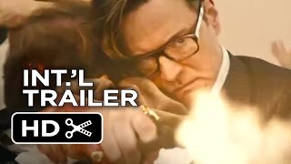 Kingsman The Secret Service Official International Trailer 1 2015  Colin Firth Movie HD
