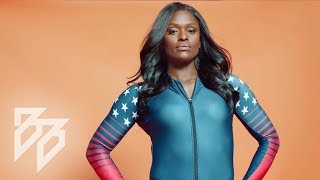 GOING FOR OLYMPIC GOLD Aja Evans Team USA Bobsledder  The 2018 Winter Olympics Dominate Humbly
