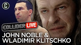 John Noble and Wladimir Klitschko in Studio  Collider Live 29