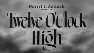 Twelve OClock High 1949 War Drama Gregory Peck Hugh Marlowe  Dean Jagger