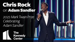 Chris Rock on Adam Sandler  2023 Mark Twain Prize