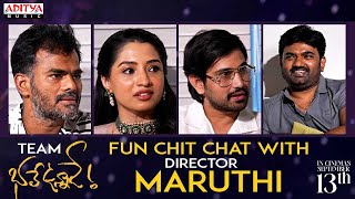 Director Maruthi Fun Interview With Bhale Unnade Team  Raj Tarun  Manisha  J Sivasai