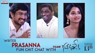 Writer Prasanna Fun Chit Chat With Bhale Unnade Team  Raj Tarun  Manisha Kandkur