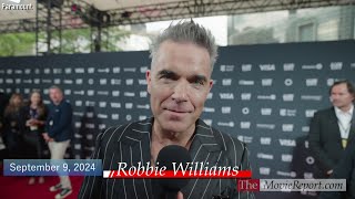 Robbie Williams BETTER MAN movie premiere at Toronto Film Festival  September 9 2024 4K