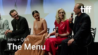 THE MENU QA with Ralph Fiennes Anya TaylorJoy and Mark Mylod  TIFF 2022