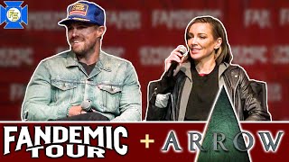 ARROW Panel wStephen Amell  Katie Cassidy  Fandemic Dead 2022