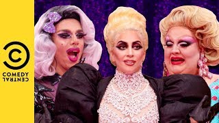 Lady Gagas Emotional Entrance  RuPauls Drag Race