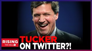 WATCH Tucker Carlson Announces NEW SHOW On Twitter Preparing To SUE Fox