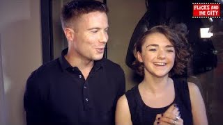 Game of Thrones Maisie Williams and Joe Dempsie Arya and Gendry  all interviews