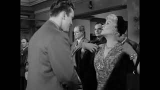 Kirk Douglas tells deceptive lady to take some drop dead pills in The Detective Story 1951