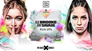 MISFITS  DAZN X SERIES 018 ELLE BROOKE VS JENNY SAVAGE KICK OFFS Stake Pro Tournament