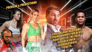 Sandy Ryan vs Mikaela Mayer PredictionsEddie Hearn On Devin Haney Your An Arrogant Prick