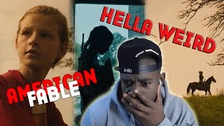 WHOWHAT IS THIS BLUE RUSSIAN BULL THING  AMERICAN FABLE 2017 TRAILER  REACTION