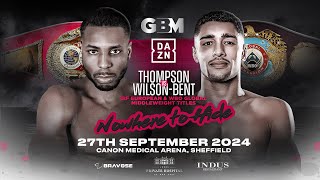 SHAKIEL THOMPSON VS RIVER WILSONBENT PRESS CONFERENCE LIVESTREAM