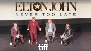 TIFF 2024  Elton John Never Too Late  QA and Intro Highlights