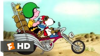 Race for Your Life Charlie Brown 1977  Snoopys Motorcycle Ride 110  Movieclips