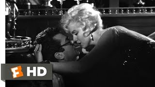 Some Like It Hot 911 Movie CLIP  Learning to Kiss 1959 HD