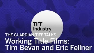 THE GUARDIAN TIFF TALKS Working Title Films Tim Bevan and Eric Fellner