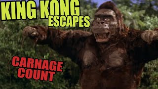 King Kong Escapes 1967 Carnage Count