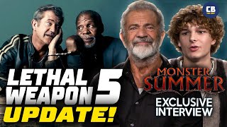 Mel Gibson Reveals Lethal Weapon 5 Passion of The Christ 2 Updates and Talks Monster Summer