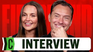 Jude Law  Alicia Vikander Discuss Firebrand and If Henry VII Was a Serial Killer or Just An Ahole