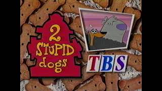 2 Stupid Dogs TBS Promo 1993 vhs 90s