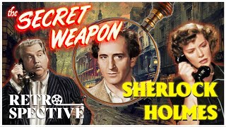 Sherlock Holmes In The Secret Weapon 1947  Classic Colorised Full Movie