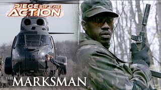 The Marksman  Huge Helicopter Explosion ft Wesley Snipes