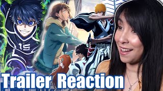 PEAK IS HERE  FALL 2024 SEASON TRAILER REACTION  BLUE BOX BLUE LOCK BLEACH DAN DA DAN